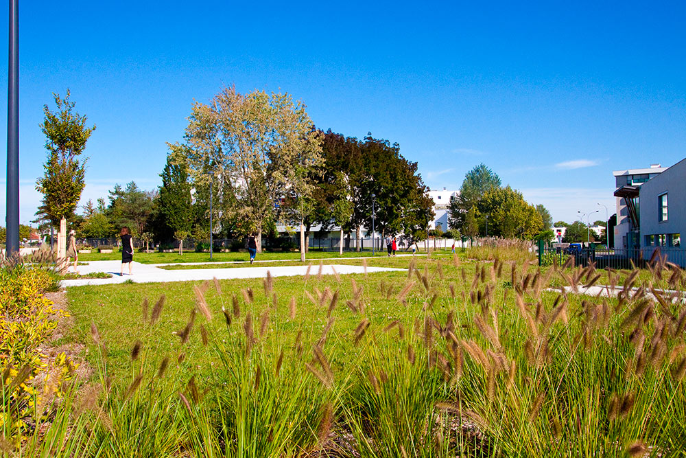 Le parc de l'Orée des deux villes 