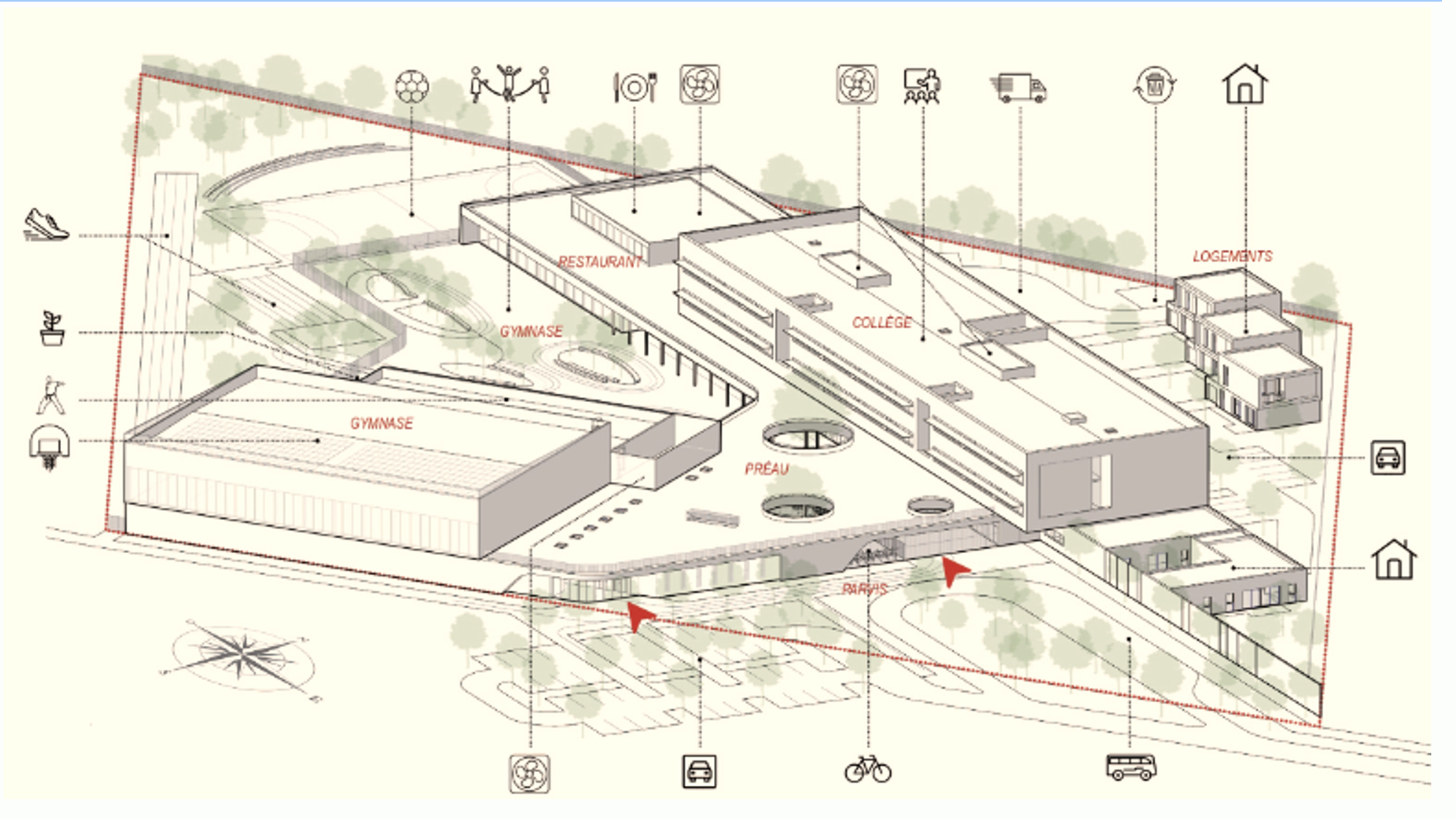 Projet au stade Esquisse, en cours d’études, susceptible d’être modifié.