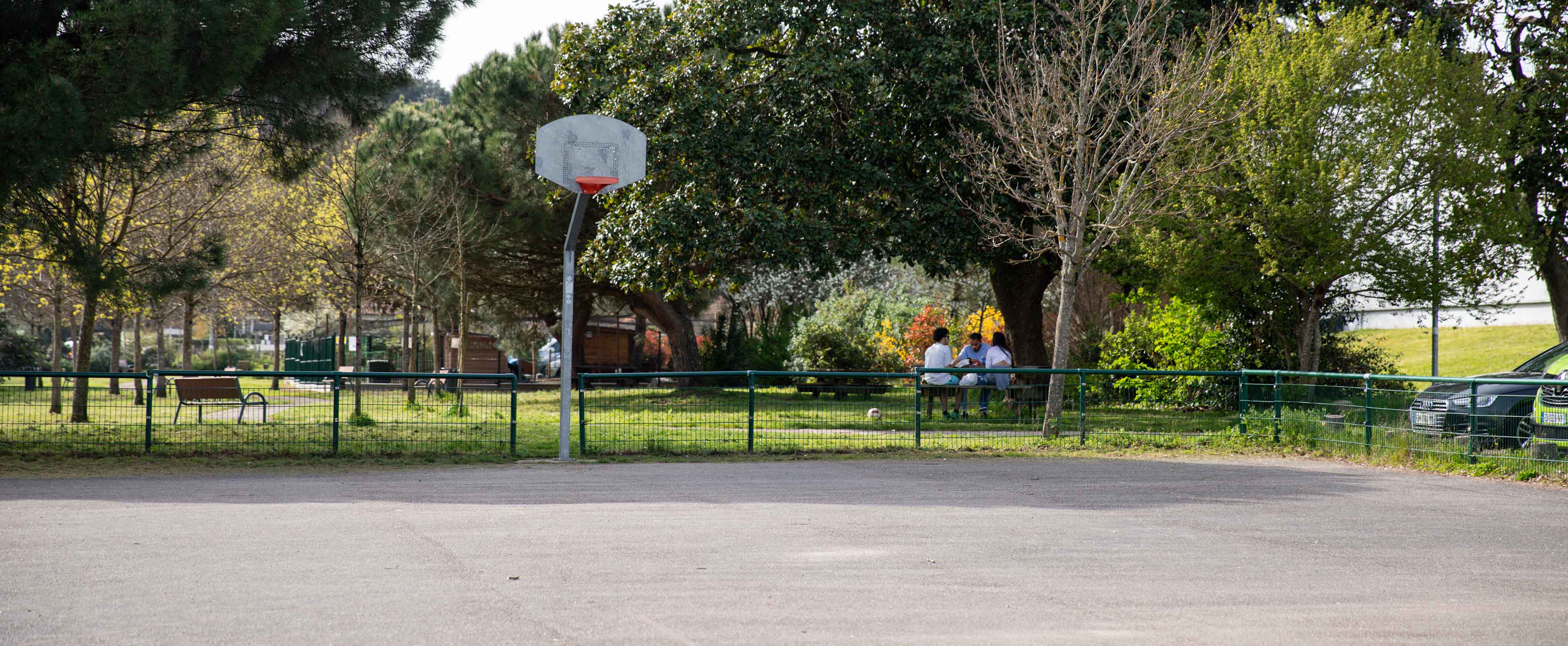 Terrain de basket Château du Burck 