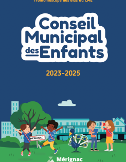 Trombinoscope élus conseil municipal des enfants Mérignac